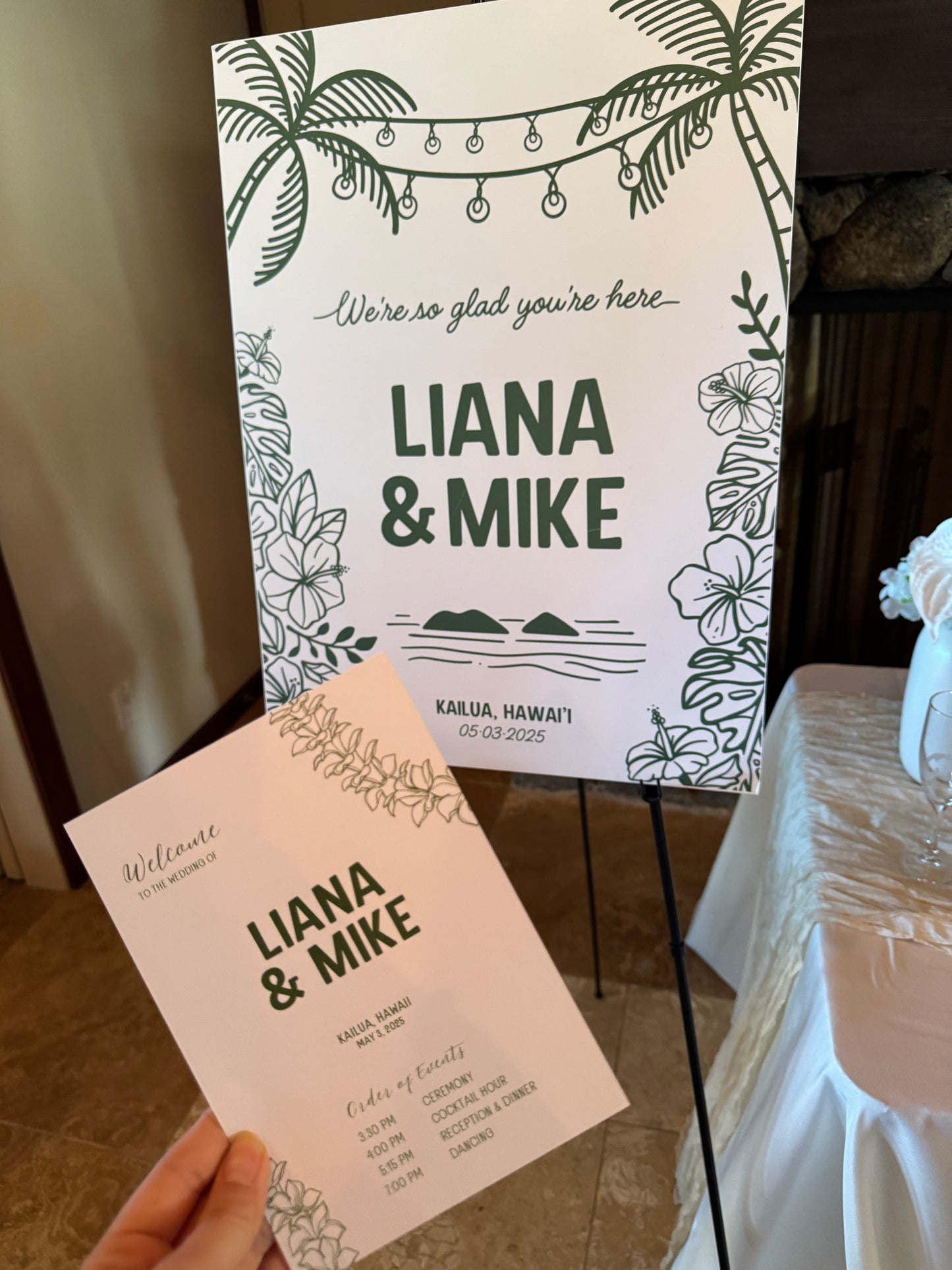 Wedding Sign Illustration